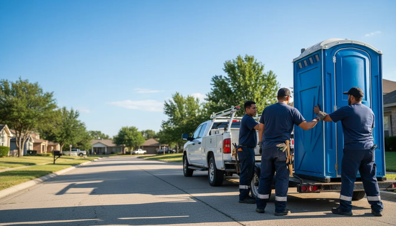 Portable Toilet Rental in Commerce Township, MI near me